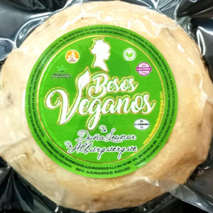 Besos Veganos con Corteza Natural
