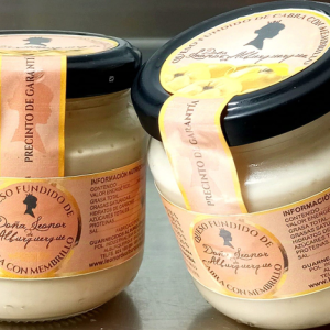 Crema de Queso Fundido de Cabra con Membrillo