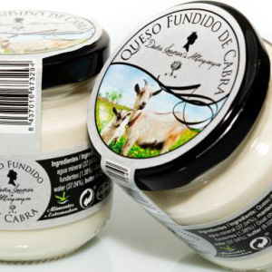 Crema de Queso Fundido de Cabra Natural