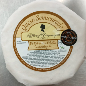 Queso Semicurado de Cabra con Cebolla Caramelizada
